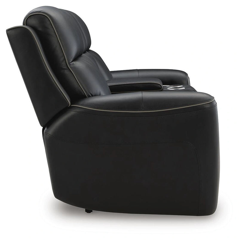 Seccional reclinable doble 5Z-Comfort con consola