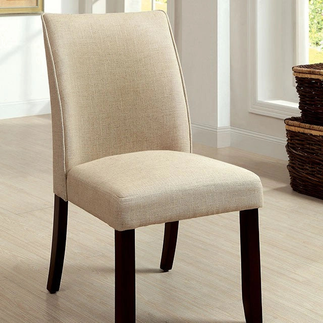 Silla auxiliar Cimma Espresso/Ivory (2/caja)