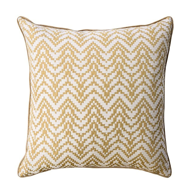 Almohada Jane Gold de 20" x 20", Oro (2/CTN)
