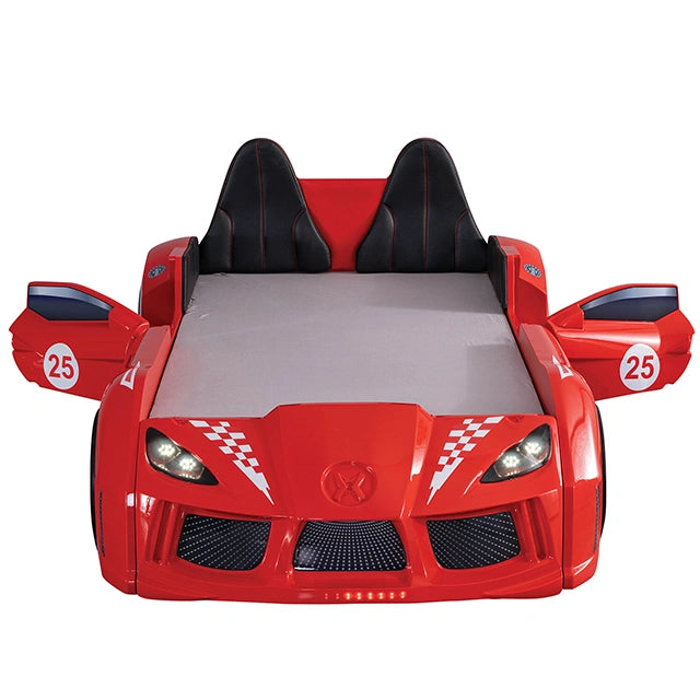Pista Cama Blanca, Roja, Negra y Azul