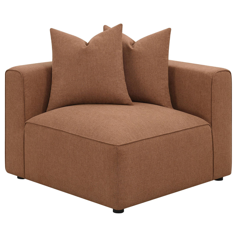 Sillón de esquina tapizado Jennifer