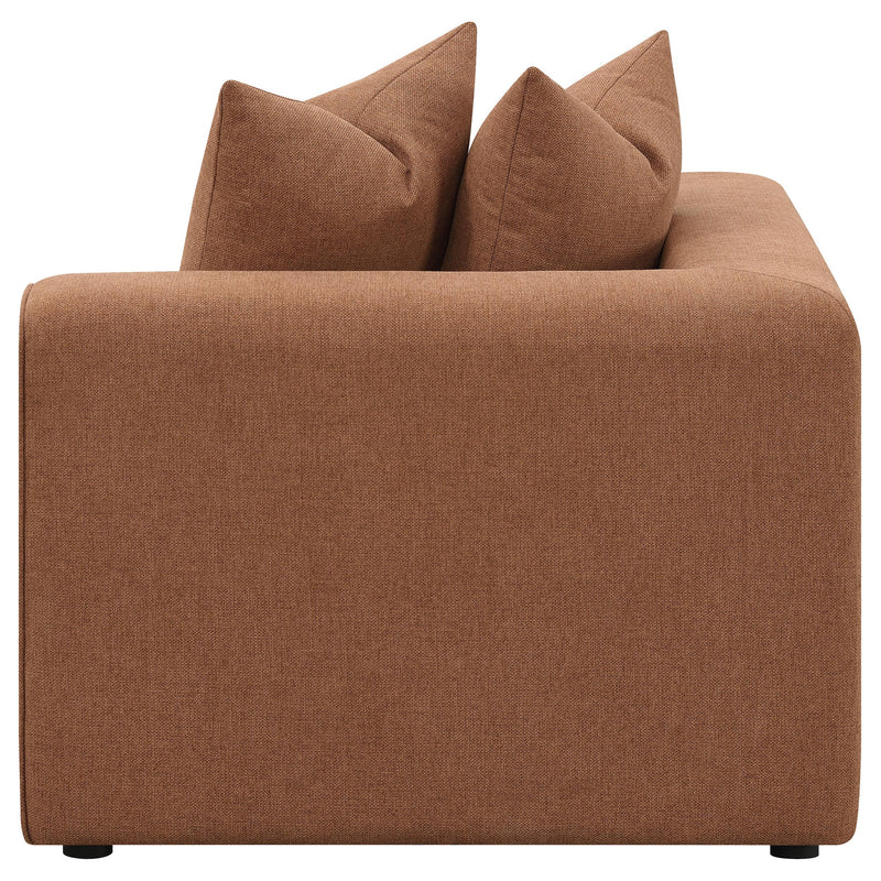 Sillón de esquina tapizado Jennifer