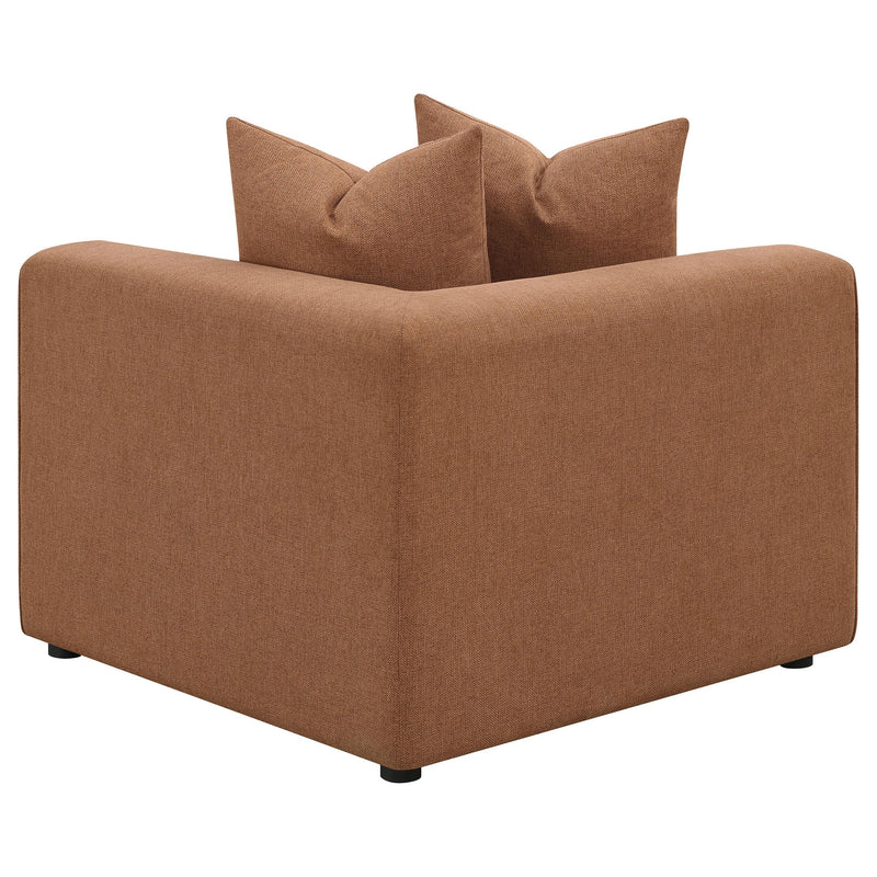 Sillón de esquina tapizado Jennifer