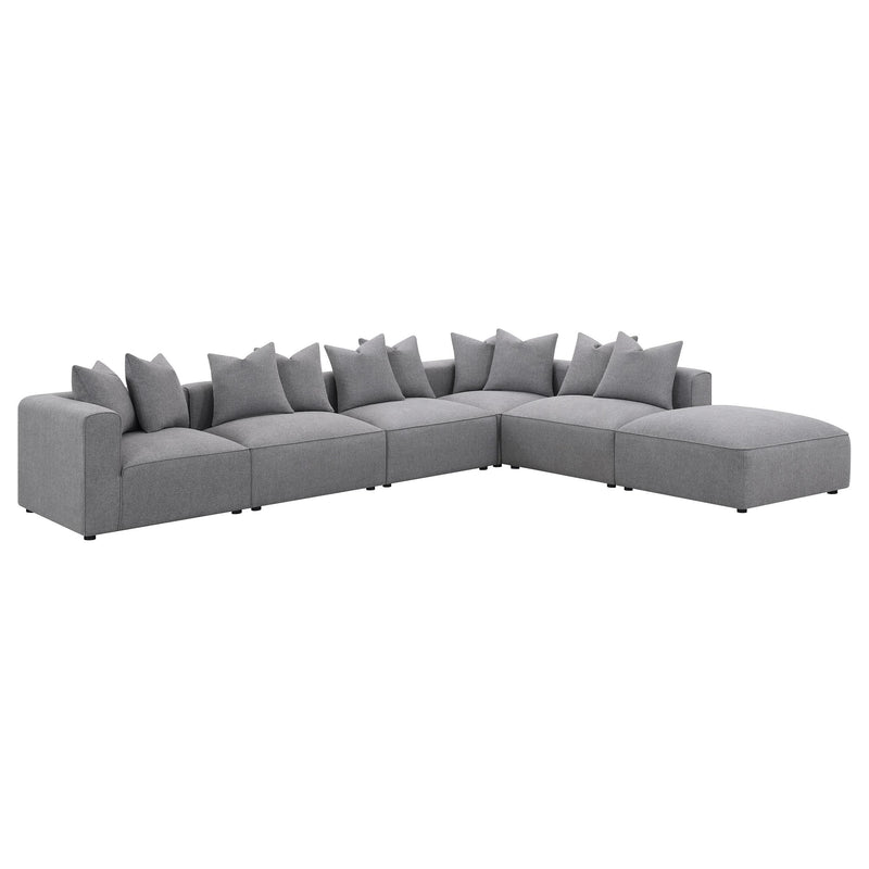 Sillón de esquina tapizado Jennifer