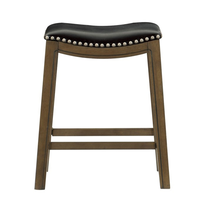 5682BLK-24 - Taburete de mostrador de 24", Negro