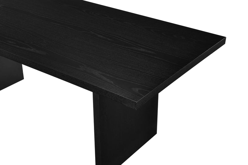 Decker Rectangular Wood Dining Table