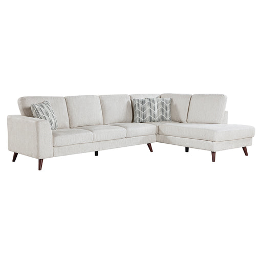 Broadway 2-piece Sectional With Right Chaise
