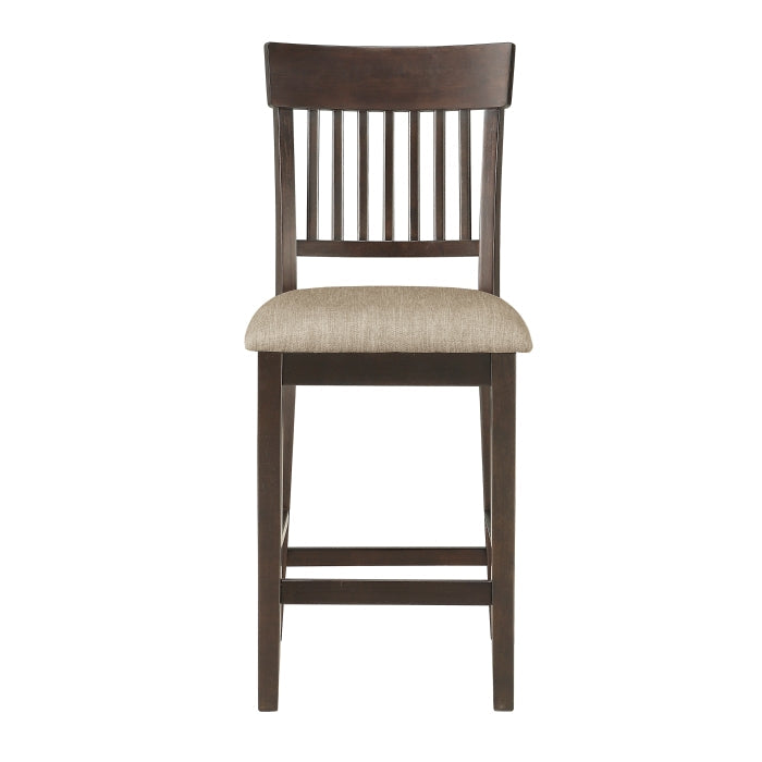 5716-24S1 - Silla a la altura del mostrador, respaldo de listones