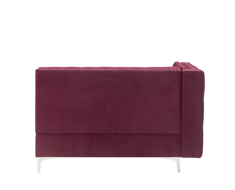 Modular - Armless Loveseat w/2 Pillows