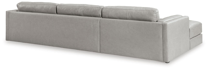 Seccional Amiata con chaise longue