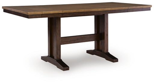 Mesa de comedor extensible a la altura de la encimera Rylandeen