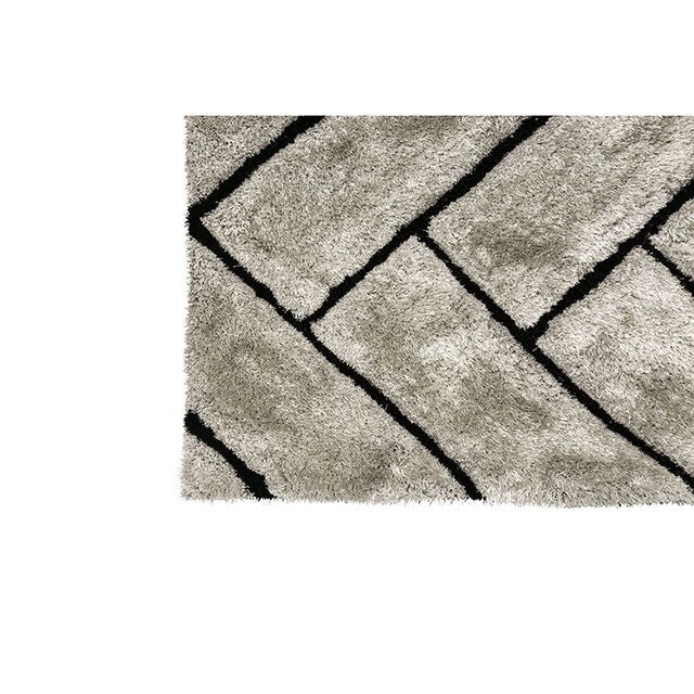 Alfombra Fermont Gray de 1.52 x 2.44 m
