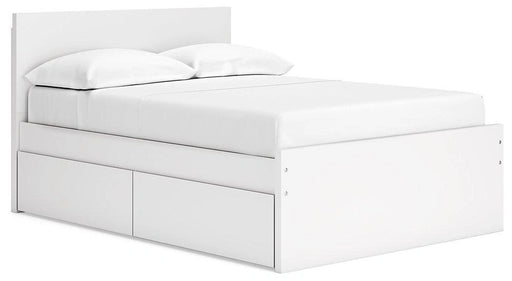 Onita Panel Bed with 1 Side Storage