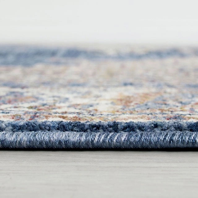 Alfombra Payas Azul/Multicolor de 1.52m x 2.13m