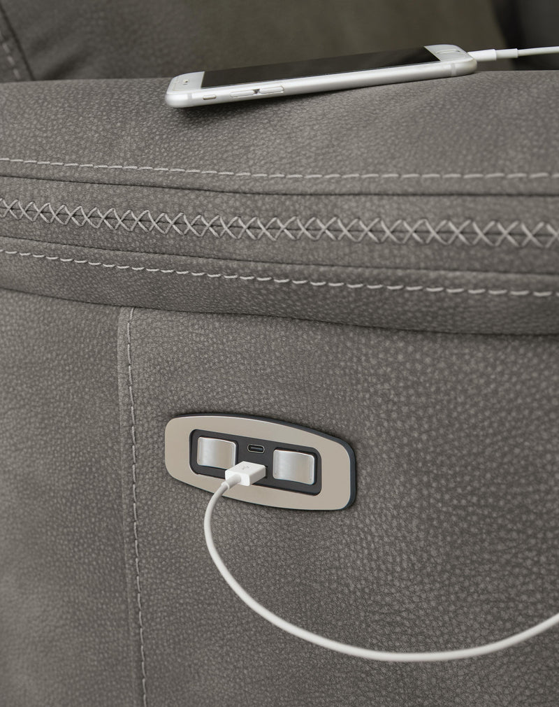 Next-Gen DuraPella Power Reclining Loveseat with Console