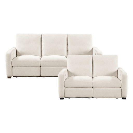 Vera 2pc Set: Sofa, Love (power)