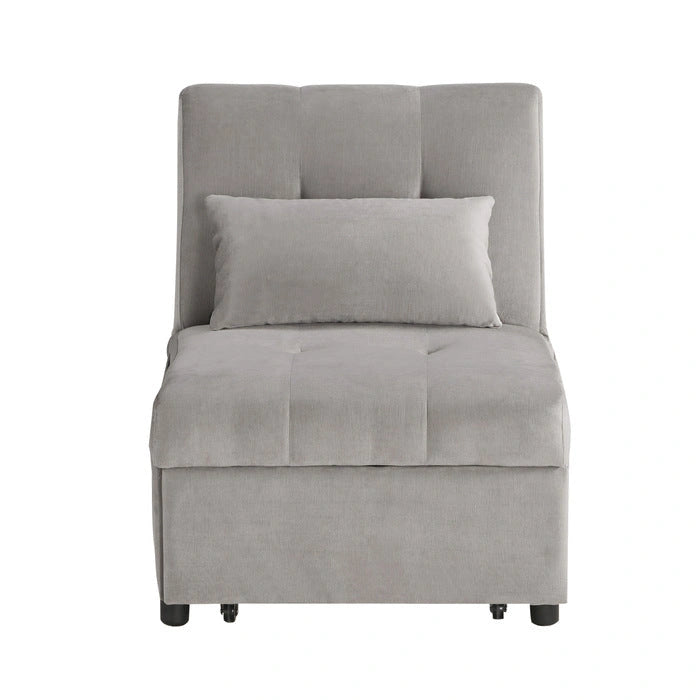 4615-F4 - Banco con almacenamiento y tapa elevable, y cama extraíble