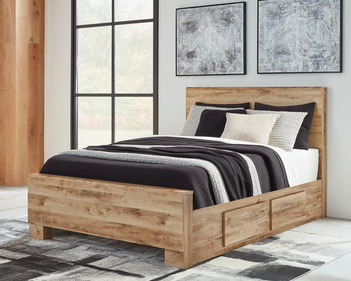 Cama Hyanna con 2 almacenamientos laterales