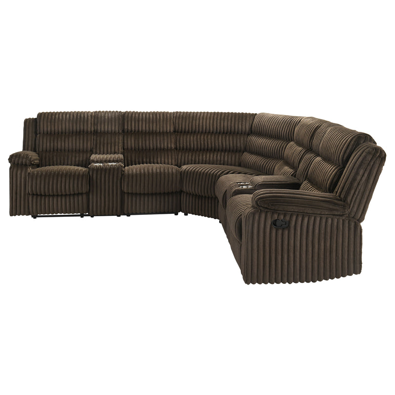 Sofá seccional reclinable Atkinson