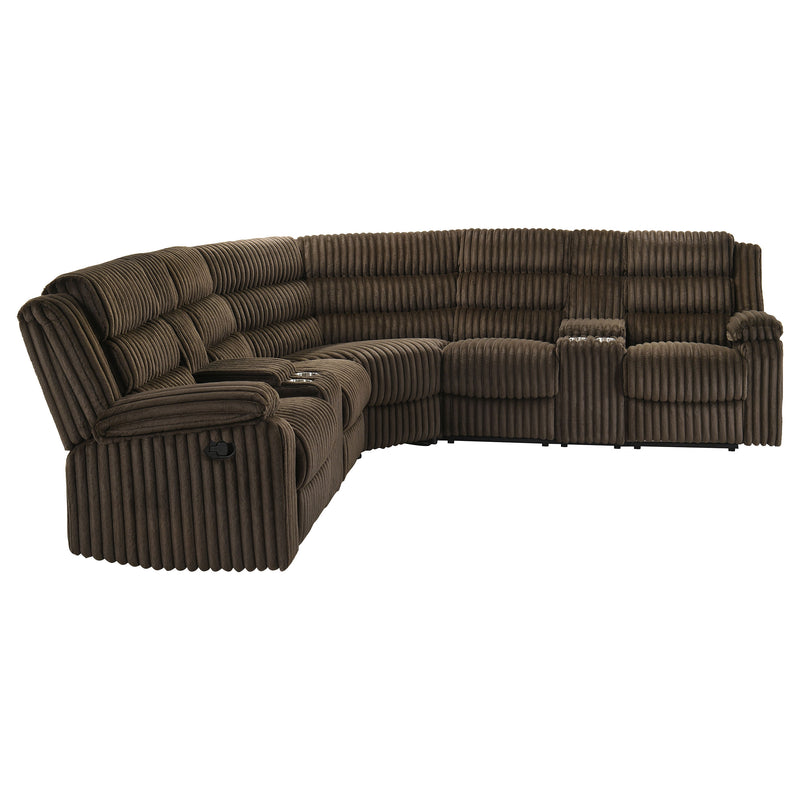 Sofá seccional reclinable Atkinson