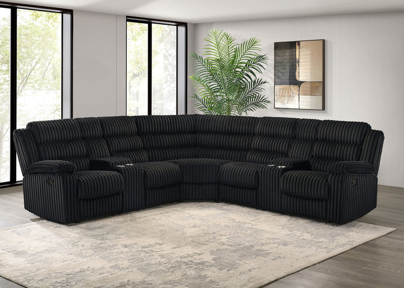 Sofá seccional reclinable Atkinson