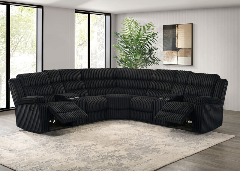Sofá seccional reclinable Atkinson