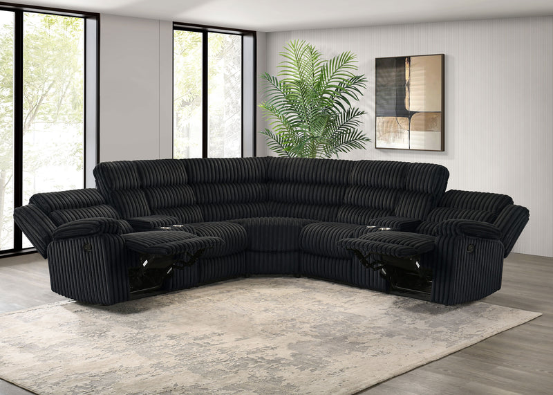 Sofá seccional reclinable Atkinson