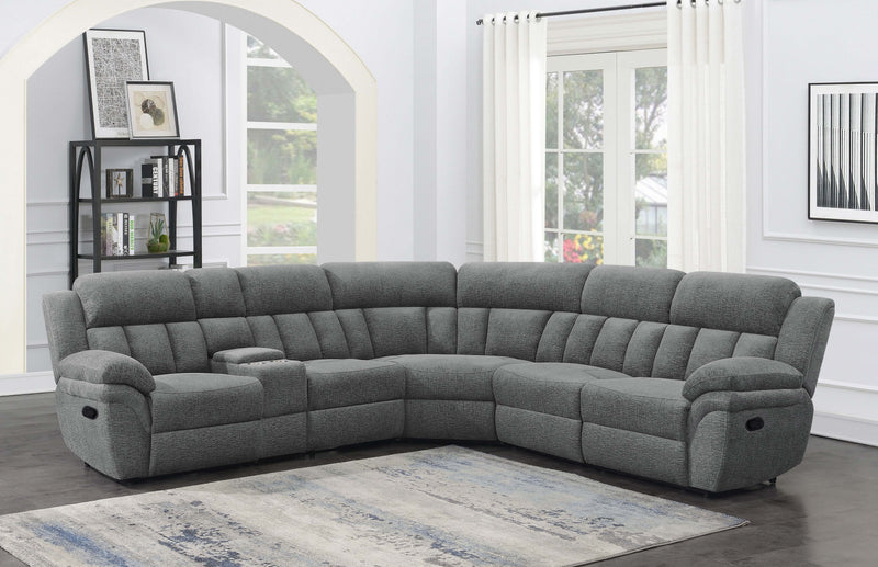 Sofá seccional reclinable modular Baréin