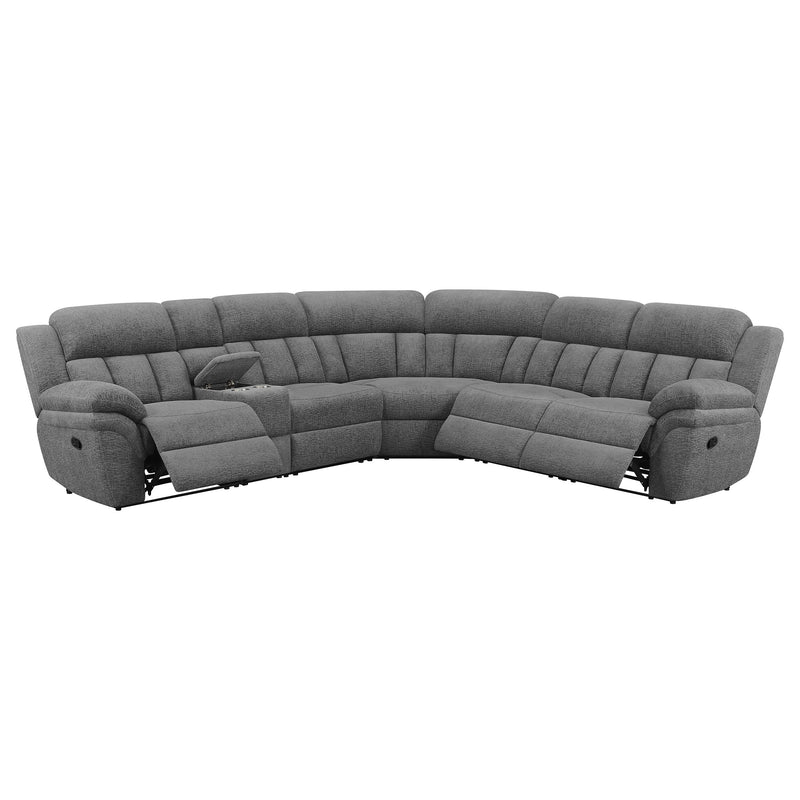 Sofá seccional reclinable modular Baréin