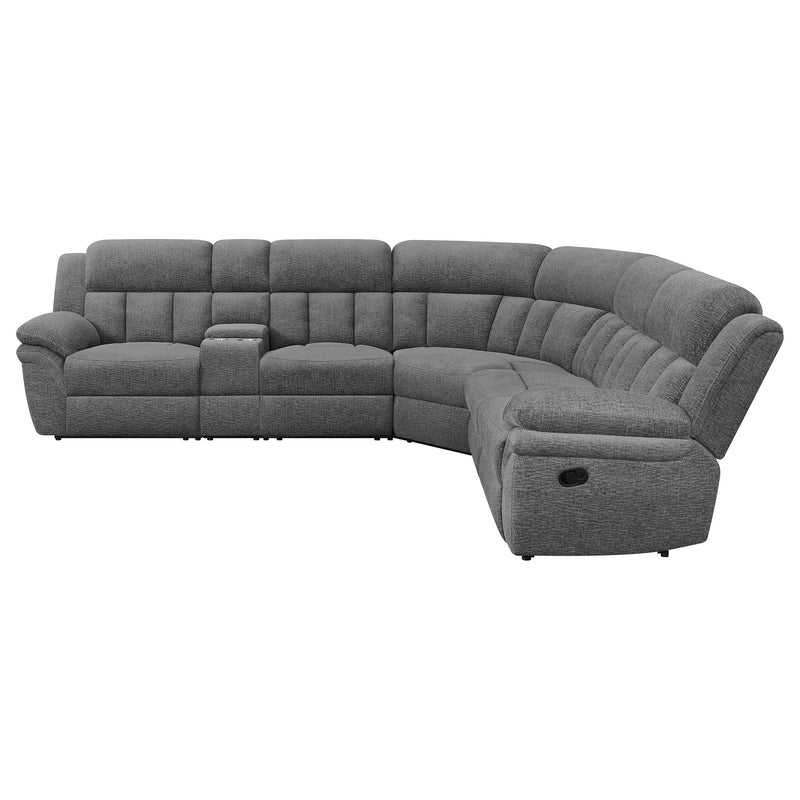 Sofá seccional reclinable modular Baréin