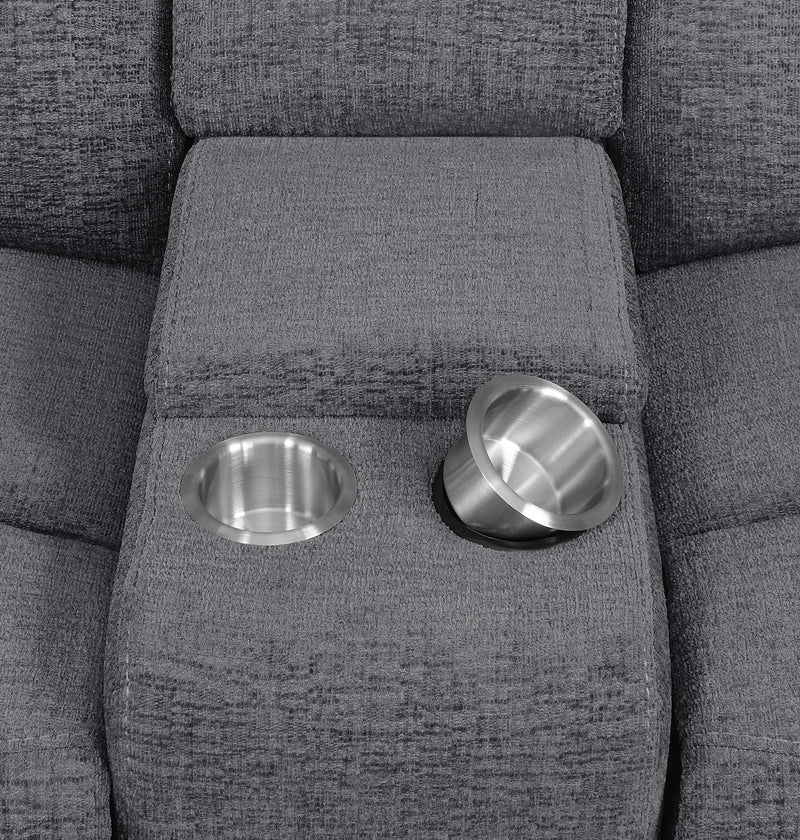 Sofá seccional reclinable modular Baréin