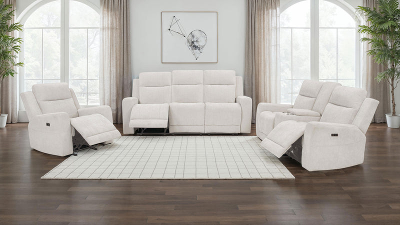 Juego de sofá reclinable eléctrico Kennett