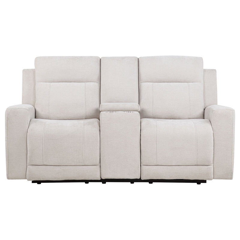 Sofá biplaza reclinable eléctrico Kennett