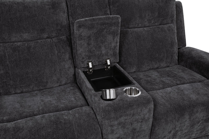 Juego de sofá reclinable eléctrico Kennett