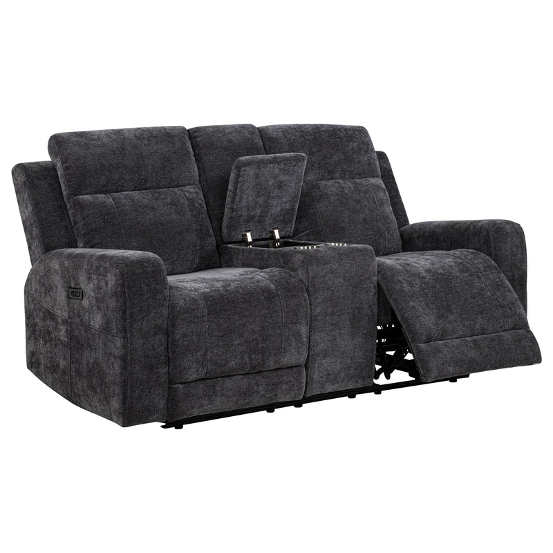 Juego de sofá reclinable eléctrico Kennett