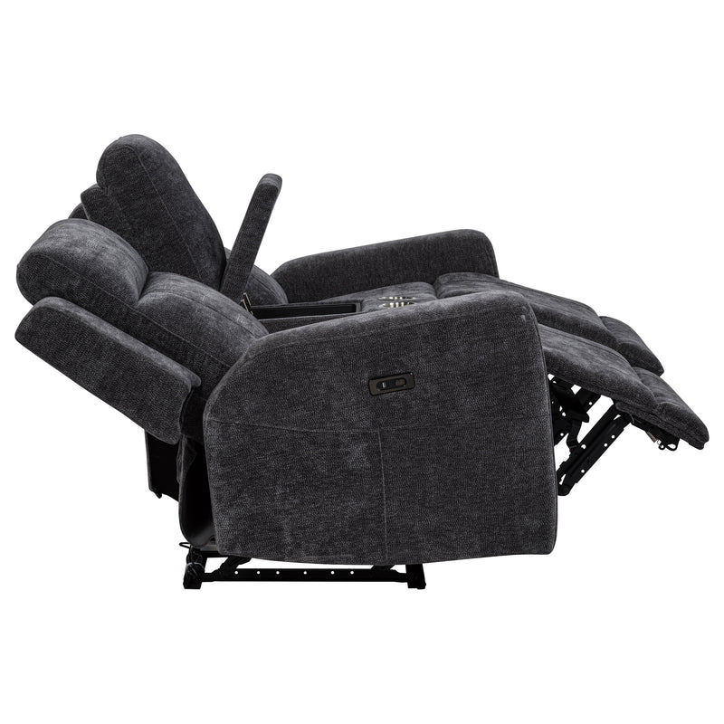 Juego de sofá reclinable eléctrico Kennett