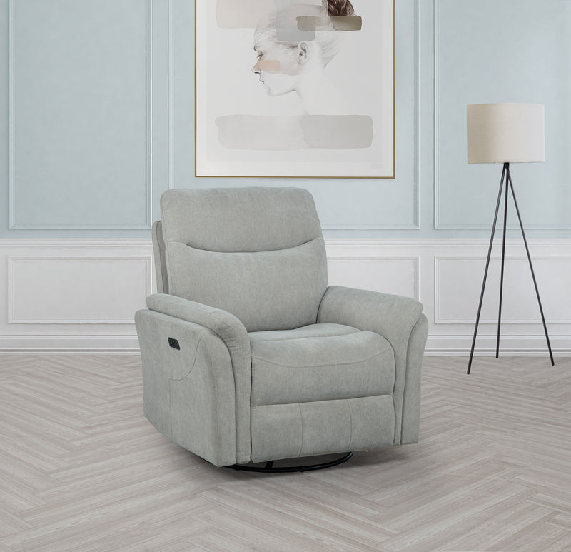 Sillón reclinable giratorio y planeador Adler Power