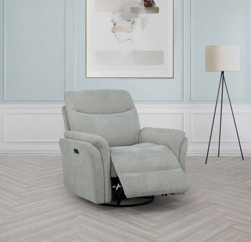 Sillón reclinable giratorio y planeador Adler Power