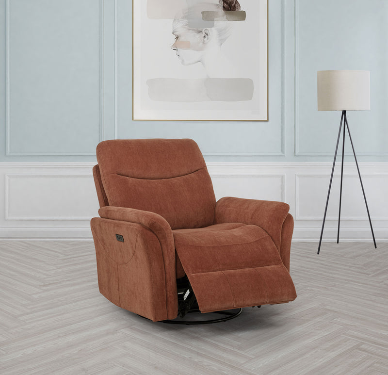 Sillón reclinable giratorio y planeador Adler Power