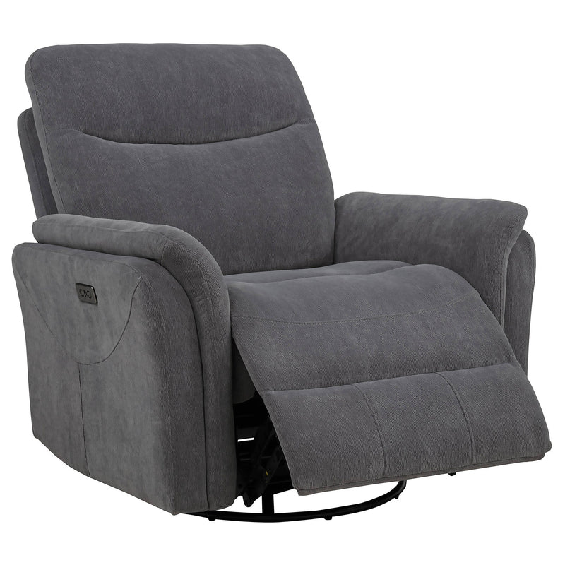 Sillón reclinable giratorio y planeador Adler Power