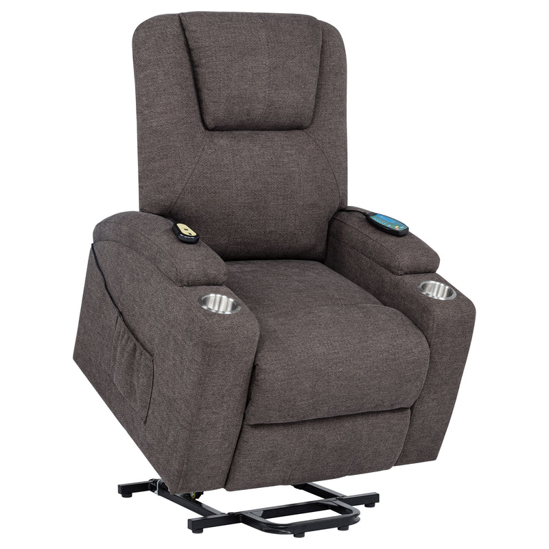Sillón reclinable de masaje con elevador eléctrico Louie