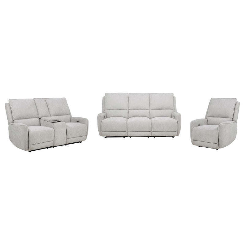 Juego de sofá reclinable eléctrico Sylmar