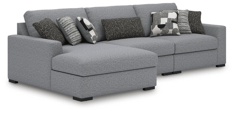 Sofá seccional Bealton con chaise longue