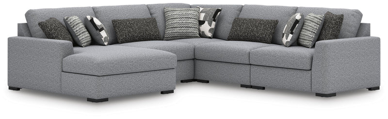Sofá seccional Bealton con chaise longue