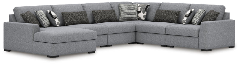 Sofá seccional Bealton con chaise longue