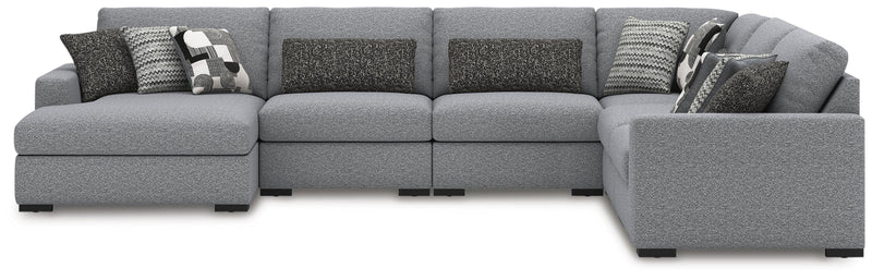Sofá seccional Bealton con chaise longue