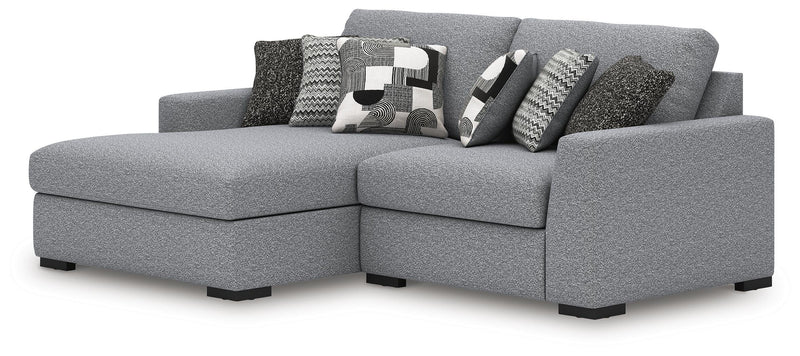 Sofá seccional Bealton con chaise longue