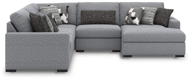 Sofá seccional Bealton con chaise longue