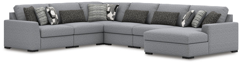 Sofá seccional Bealton con chaise longue