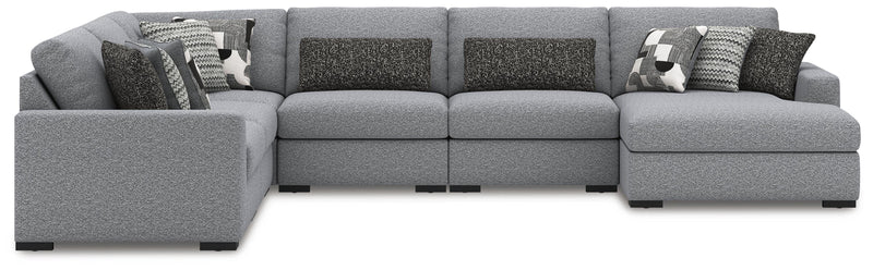 Sofá seccional Bealton con chaise longue